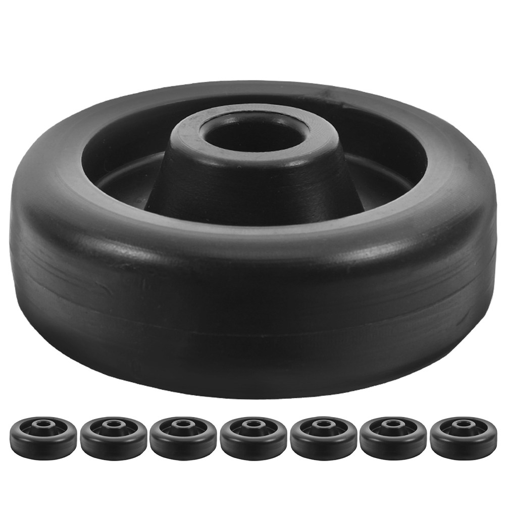 Heavy Equipment Rollers - 8個入りフィットネス機器用キャスター、トレッドミル・エクササイズバイク・スポーツギア用ユニバーサルローラーホイール、簡単取り付け、高耐久性