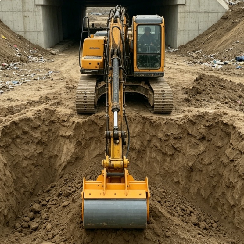Plate Compactor Vibrator - 狭い溝の埋め戻し作業、アスファルト舗装、道路ベース作業用のカスタマイズされたヘビーデューティー油圧式振動プレートコンパクタ