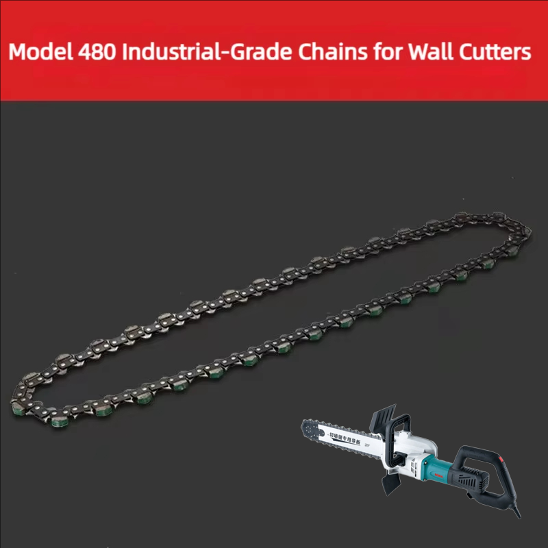 Electric Concrete Cutter - BLCM1-500 コンクリート壁切断機用モード 480 工業用グレードチェーン