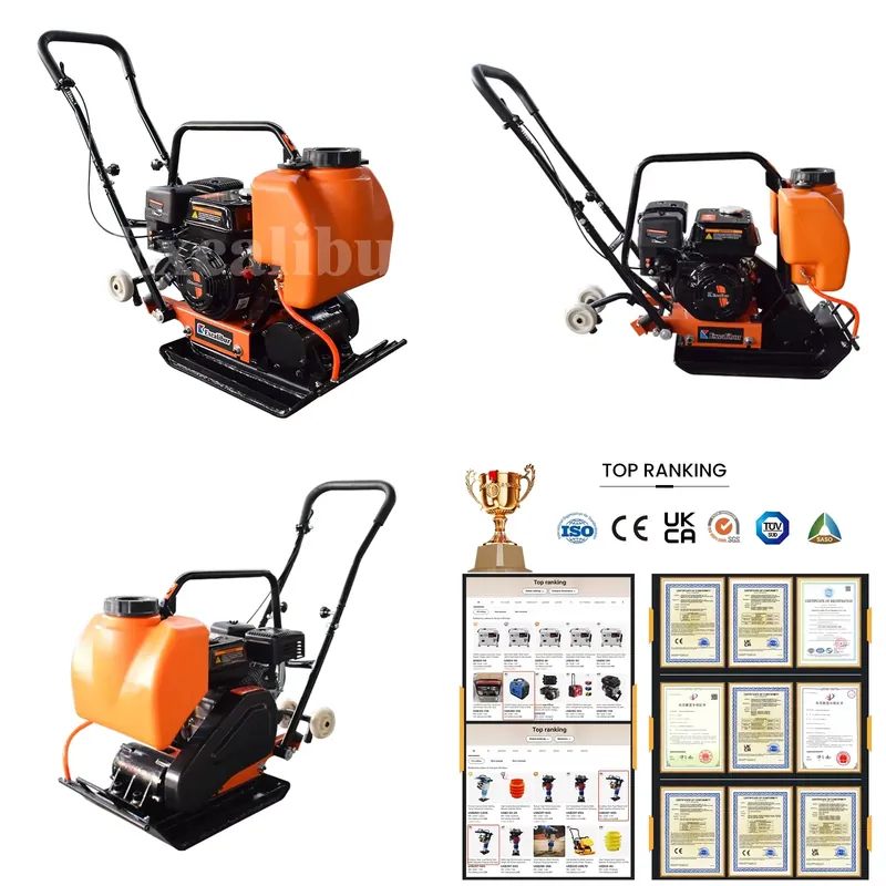 Plate Compactor Vibrator - 【2026】エクスカリバー特価販売 メカニカル式 10KN 20-25m/min 60kg 70kg