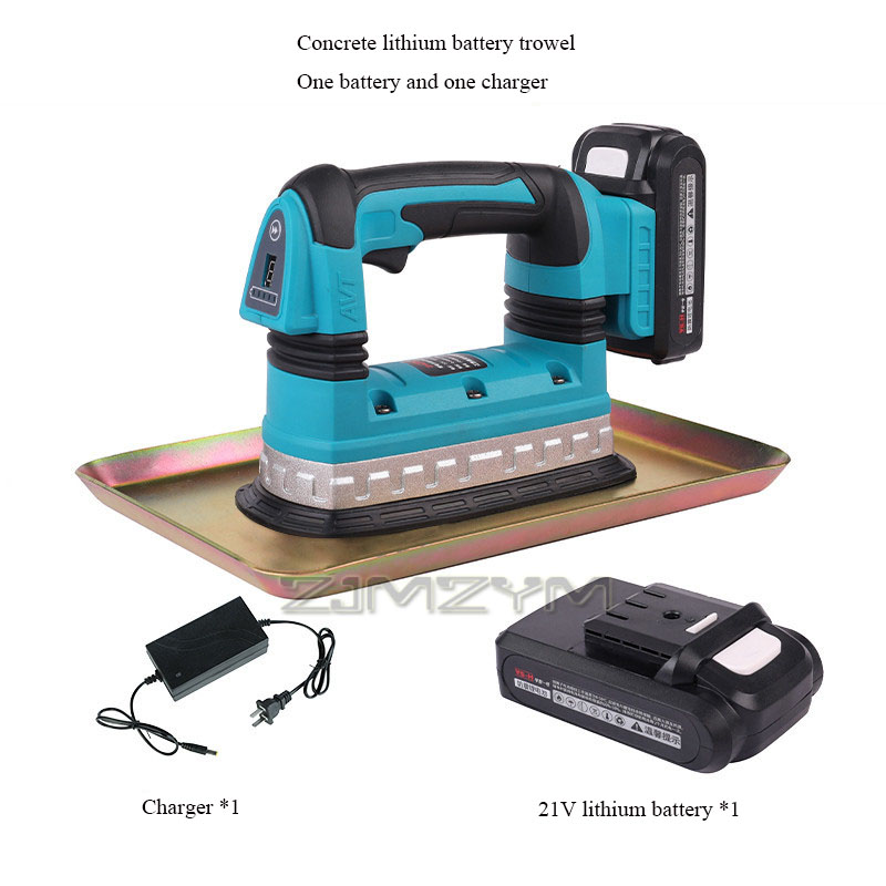 Electric Concrete Cutter - ワンタイム成形コンクリートこて 6 ギア調整可能な高周波バイブレーターハンドヘルド電気研磨床スムージングマシン