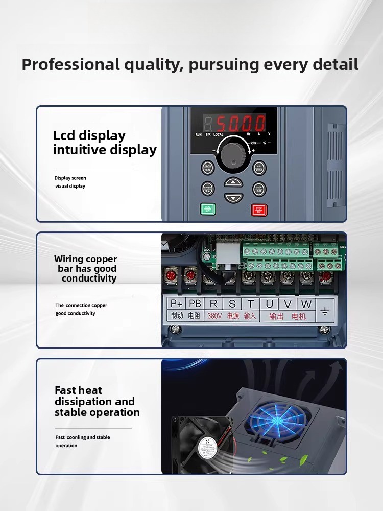 ヘビーデューティーベクターインバーター、三相380V、4/7 - Heavy Equipment Vector のレビューと価格