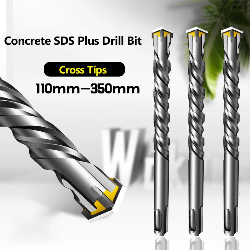 コンクリート SDS プラスドリルビットクロスヒント 4 カ - Electric Concrete Cutter のレビューと価格