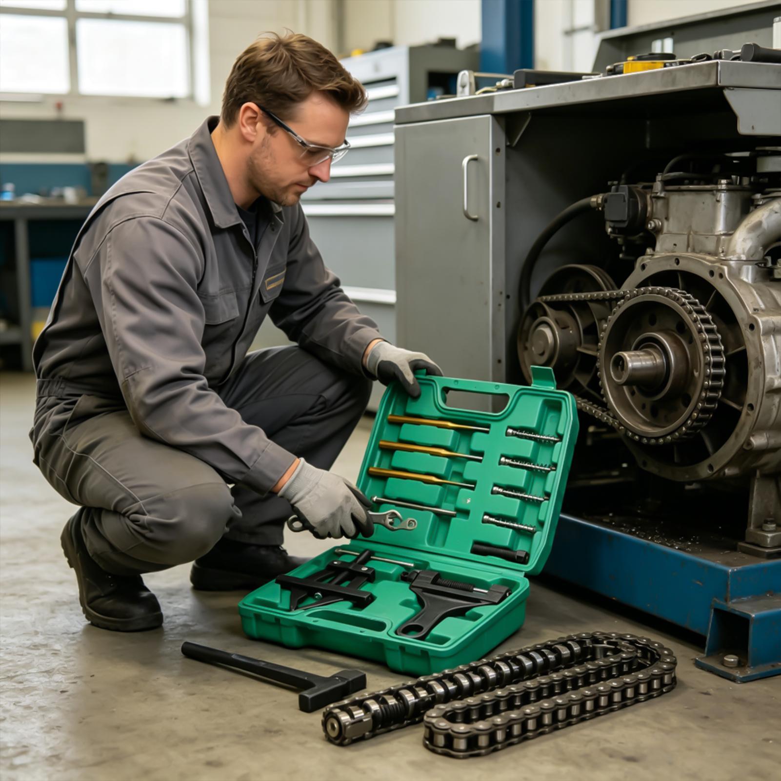 ローラーチェーンブレーカーツール 60-200 ヘビーデュー - Heavy Equipment Rollers のレビューと価格