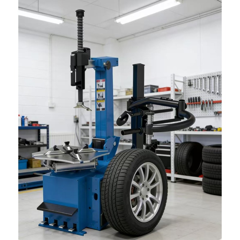 大型車用タイヤチェンジャー機械（左ハーパーアーム付き）自動車 - Heavy Equipment Helper のレビューと価格