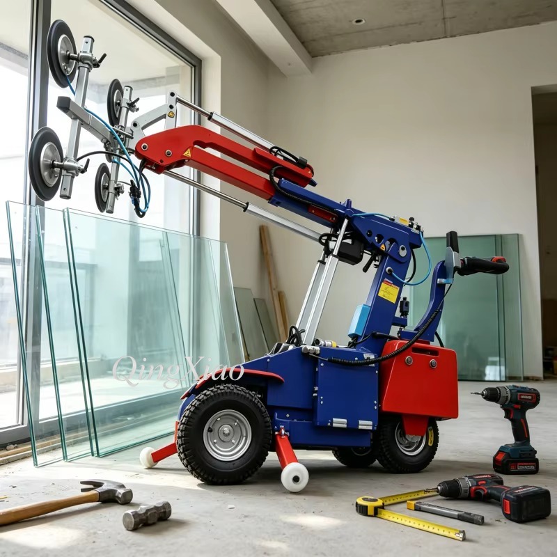 FOB工業用輸送機器信頼性の高いガラスリフターマシン6パッド - Heavy Equipment Glass のレビューと価格