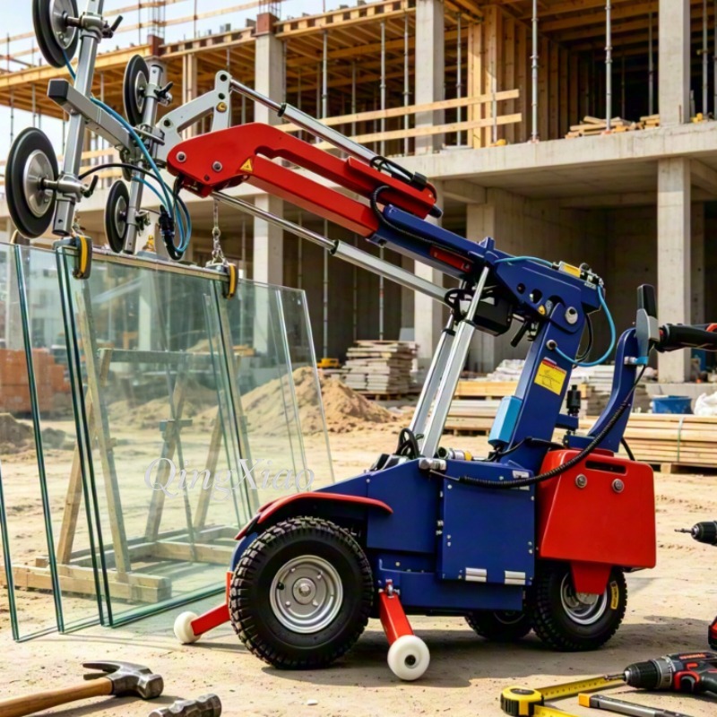 FOB工業用輸送機器信頼性の高いガラスリフターマシン6パッド - Heavy Equipment Glass のレビューと価格