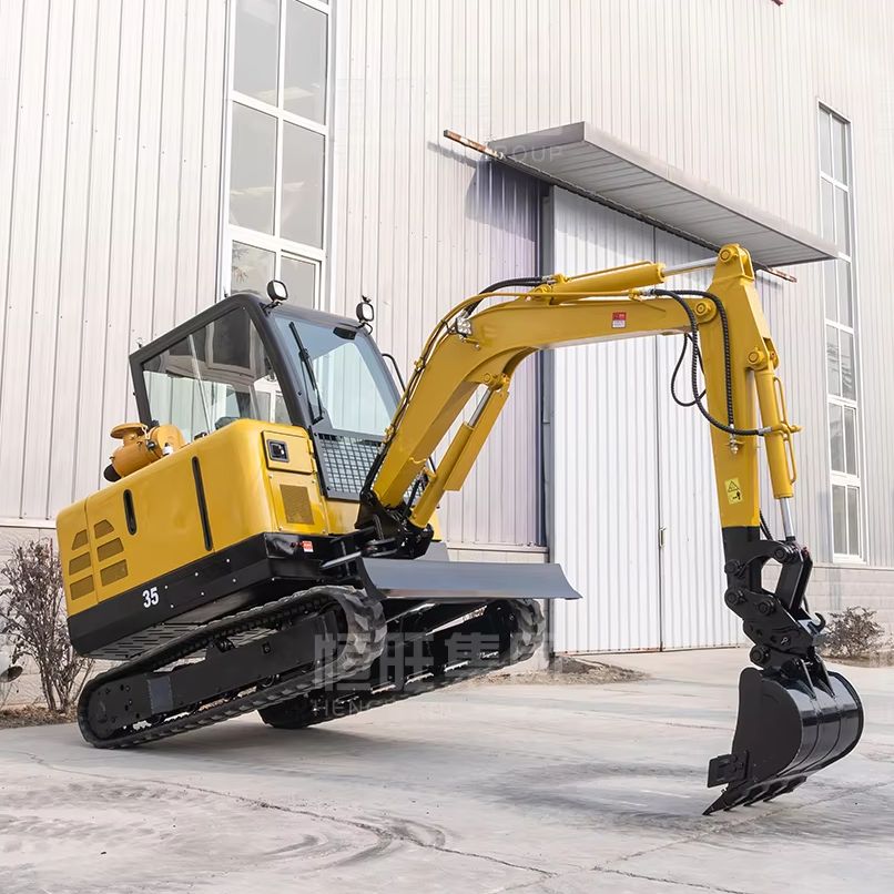 3.5トンミニ油圧クローラー式掘削機、キャビン付きコンパクト - Heavy Equipment Excavator のレビューと価格