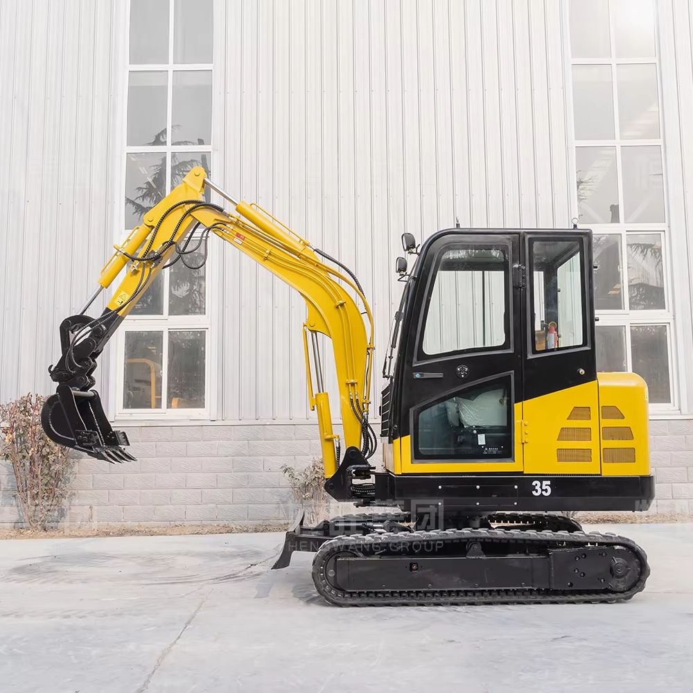 3.5トンミニ油圧クローラー式掘削機、キャビン付きコンパクト - Heavy Equipment Excavator のレビューと価格