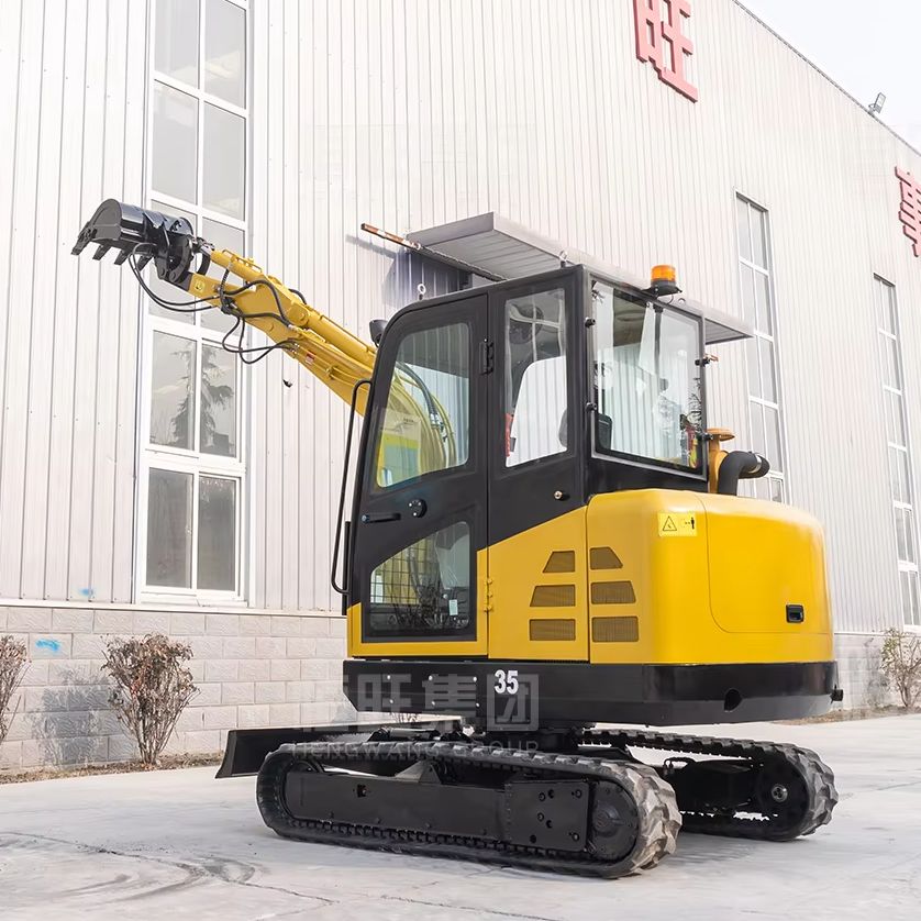 3.5トンミニ油圧クローラー式掘削機、キャビン付きコンパクト - Heavy Equipment Excavator のレビューと価格