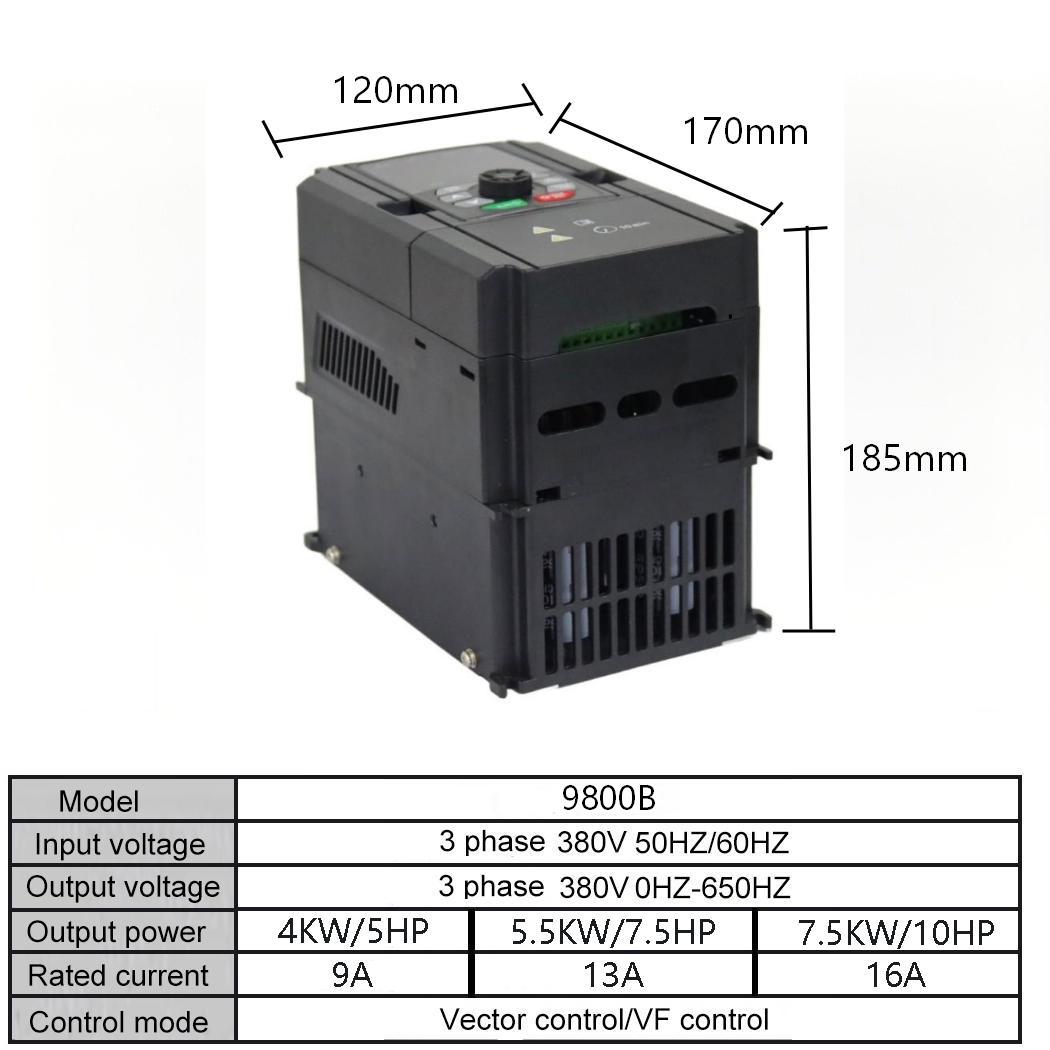 重負荷ベクトルVFD WK9800B 380V 3相 4-3 - Heavy Equipment Vector のレビューと価格