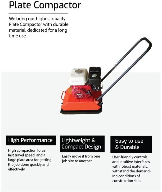ベトナム製 高品質 振動板コンパクタ 建設機械 大人気販売中 - Plate Compactor Vibrator のレビューと価格